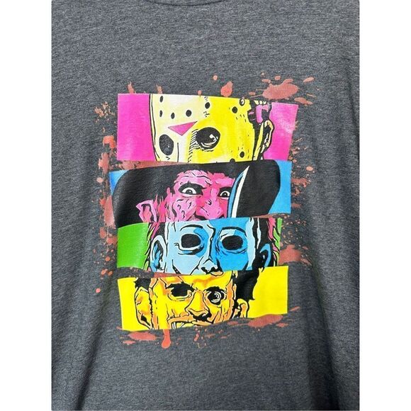 Slasher Horror Movie Killer T-shirt - Picture 1 of 3